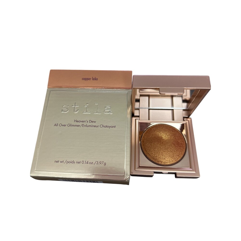Stila Heaven's Dew All Over Glimmer COPPER LAKE Highlighter NIB Full Size 0.14oz